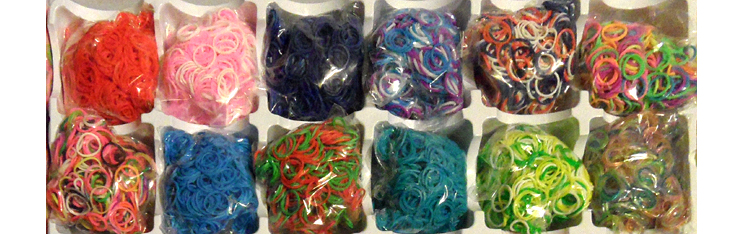 Loom Rubber Bands - 4800 count