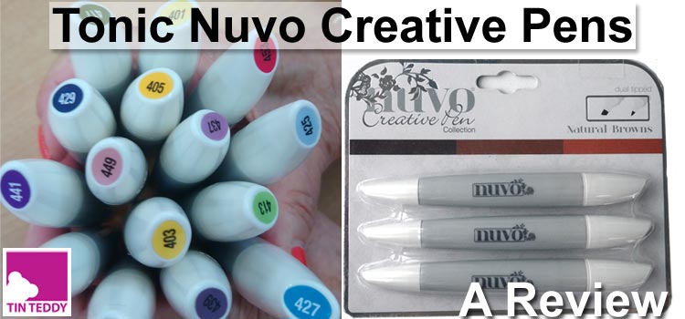Coloring with Nuvo Alcohol Markers