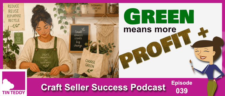 Greener Means More Profit+ – Craft Seller Success Podcast Ep 39